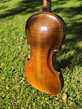 Ca. 1890-1910 Saxon Workshop Violin *AMAZING Fiddle Tone* picture