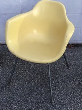 Vintage Krueger Metal Prods Mid Century Modern Fiberglass Molded Chair MCM USA picture