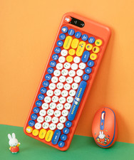 MIFFY Wireless Keyboard Mouse Combo Multi Pairing Bluetooth 5.0 Set / Tracking picture