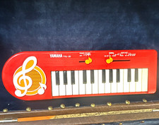 Rare Vintage 1984 Yamaha TYU-20 Toy Music Computer Red Keyboard Synth Japan TEST picture