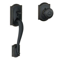 Schlage Camelot Entry Door Handleset - FE285 CAM GEO CAM picture
