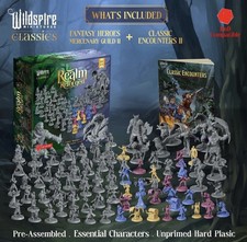 The Realm Set - 195 minis - Heroes, Monsters, NPC Characters for DND Miniatures  picture