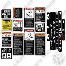 Fits Kubota Decal Kit Tractor Lever- 7 YEAR OUTDOOR 3M VINYL picture