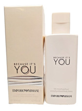 EMPORIO ARMANI BECAUSE IT'S YOU SENSUAL PERFUMED BODY LOTION MOISTURIZER 6.7 OZ. picture