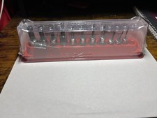 Snap-on Tools NEW 212EFTAY 12 Pc Combination Drive SAE Hex Driver Bit Sockets picture