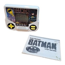 Vintage 1989 Batman Tiger Electronics Handheld LCD Game Tested Working Manual LP picture