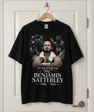 Benjamin Satterley PAC Memorial T-Shirt Pro Wrestling Tribute AEW WWE Tee picture