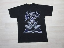 Vintage Slayer Band T Shirt (L) 1990's 2-Sided Brockum USA Devine Intervention picture