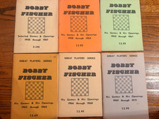 RARE 1960's Great Players Series Bobby Fischer Set of Six Books picture