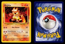 MAGMAR 1999 36/102 BASE SET UNLIMITED POKEMON picture