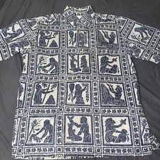 Vintage Men’s Reyn Spooner Dietrich Varez Collection Button Down Polo picture