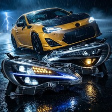 2xLED Headlights For 2013-2021 Subaru BRZ/Scion FR-S/Toyota 86 w/Start Animation picture