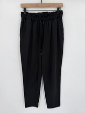 Lululemon On The Fly Pants Black Luxtreme Performance Stretch Women’s Size 6 picture