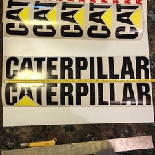 Large 24 x 4 CATERPILLAR Logo Window Decal / Sticker CAT picture