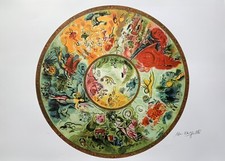 Marc Chagall PARIS OPERA CEILING Signed Limited Edition Large Lithograph Art picture
