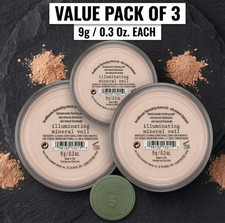 bareMinerals Illuminating Mineral Veil Finishing Powder 9g 0.3 oz New 3 PACK picture