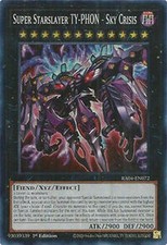 Yugioh- Super Starslayer TY-PHON - Sky Crisis (Super Rare) (1st)-RA04-EN072 (P) picture