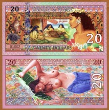 Pacific States of MMP, $20 2018 Private Issue Polymer Weavers, Polynesian picture