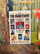 VINTAGE 1988 WWF THE MAIN EVENT ORIGINAL POSTER WWE AWA NWA WCW NWO LEGEND RETRO picture