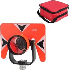 All-Metal Single Tilt Prism for Total Stations | Surveying Metal Prism with 0... picture