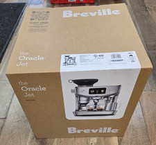 Breville Oracle Jet BES985 Espresso Machine - Brand New Sealed Silver/Stainless picture