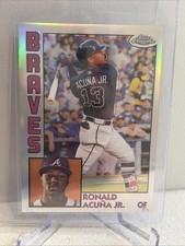 2019 Topps Chrome - 1984 Topps Ronald Acuña Jr. #84TC-24 Refractor picture