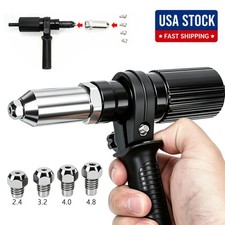Electric Rivet Nut Gun Adapter for Cordless Drill Riveting Insert Tool picture