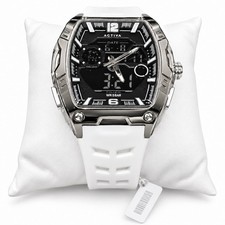 Activa Venzis x Invicta Men’s 50mm Analog Digital Watch White ACW8131-001 picture
