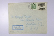 Sweden 1945 Äppelviken Airmail Cover to USA - D1060 picture