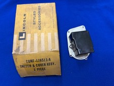 Ford Lincoln Mercury Genuine NOS Windshield Wiper Switch & Cover C0MF-17A511-A picture