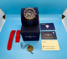 Breitling Endurance Pro 44 Blue X82310D31B1S1 – Full Set + Extra OEM Red Strap picture