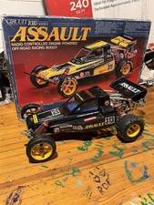 VINTAGE KYOSHO NITRO 1/10 SCALE ASSAULT VINTAGE RC BUGGY .12 NITRO OS ENGINE picture