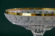 Vintage Anne Hutte Echt Crystal Pedestal Dish picture