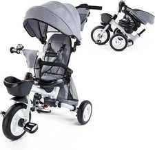 Triciclo para bebé, triciclo plegable 7 en 1 para niños con asa para padres.2024 picture