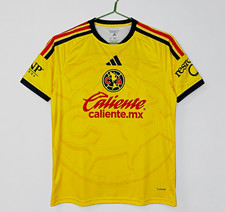 adidas Club América Caliente.mx Corona Bimbo Soccer Jersey 2XL Yellow/Black/Red picture