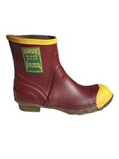Vintage Ranger Men’s 10 Steel Toe Work Boots Electrical Hazard ANSI USA Rubber picture