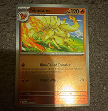 Pokémon TCG Ninetales 009/086 Holo Rare Crown Zenith Stage 1 HP120 English picture