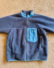 Patagonia Men's Classic Retro-X Fleece Jacket Blue/Blue Sz L picture