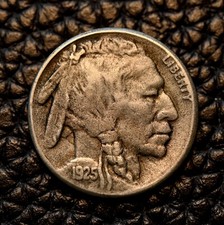 (ITM-6464) 1925-S Buffalo Nickel ~ AU Condition ~ COMBINED SHIPPING picture