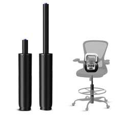 14 Inches-22 Inches Extra Long Gas Lift 8'' Travel Length, Matte Black picture