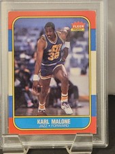 1986 FLEER Karl Mailman Malone RC picture