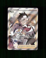 Piers 069/072 Ultra Rare Shining Fates Pokemon Holo Near Mint picture