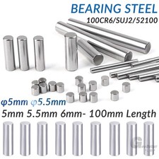 φ5mm 5.5mm Diameter Bearing Steel Pin Cylindrical Solid Dowel Pins 5 mm-100 mm L picture