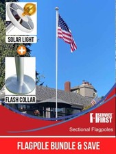 BUNDLE 20' DELTA SECTIONAL (POLE, LIGHT & FLASH COLLAR) picture