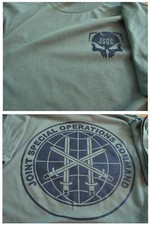 The Joint Special Operations Command (JSOC) Silkscreen (USSOCOM) T-Shirt LARGE picture