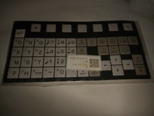 NEW GENUINE FANUC CORP. A02B-0319-K711 #M, A98L-0005-0500 KEYPAD FILM MEMBRANE picture
