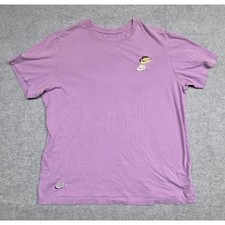 Nike The Nike Tee Men's XL Purple 6 Swoosh Logo Cotton T-Shirt picture