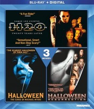 HALLOWEEN 3-MOVIE COLLECTION Blu-ray H2O + Resurrection + Curse of Michael Myers picture