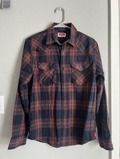 Wrangler Men's Long Sleeve Western Pearl Snap Size S picture
