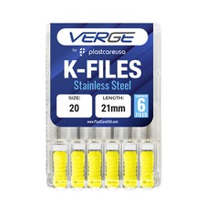 Size 20 21mm Endo K-Files, Dental Endodontic K Files (Premium Stainless Steel) picture